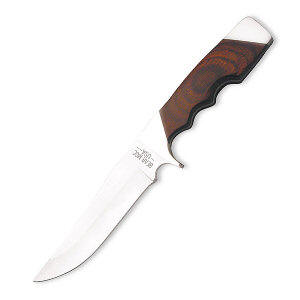 9 1/4" Rosewood Trophy Hunter w/Leather Sheath, BE-277R