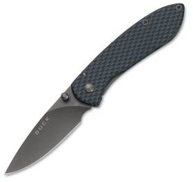 Nobleman, Carbon Fiber Handle, Black Blade, Plain