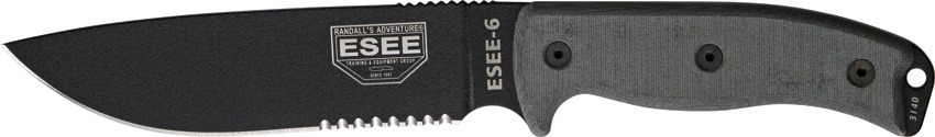 ESEE Model 6 Part Serrated 6SB