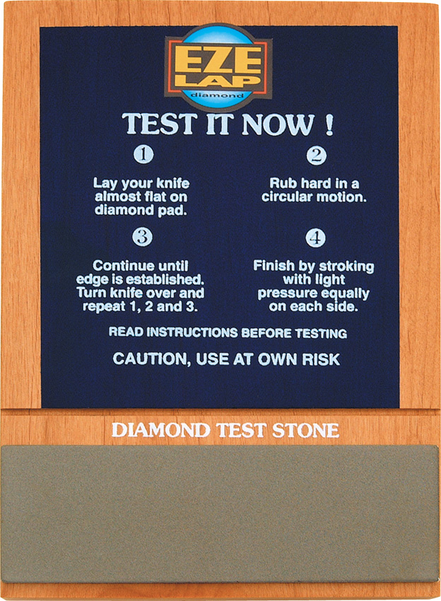 Eze-Lap Diamond Testpad 3