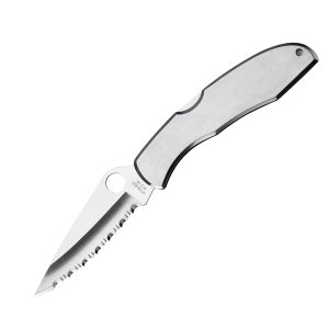 Endura 4, Stainless Steel Handle, Serrated, C10S