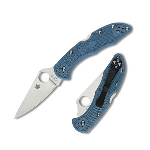 Delica4, Blue FRN Handle, Plain, C11FPBLM