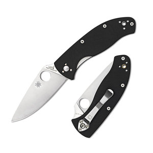 Tenacious, Black G-10 Handle, Black Blade, ComboEdge,  C122GBBKPS