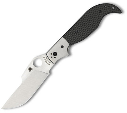 Ed Schempp Navaja Carbon Fiber PlainEdge,  C147CFP