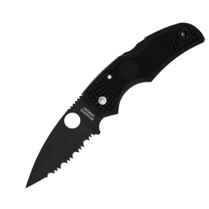 Native, Black FRN Handle, Black Blade, ComboEdge, C41PSBBK