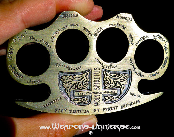 Constantine Brass Knuckles, Antique Brass