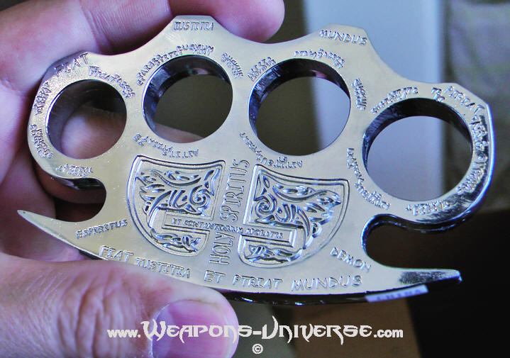 Chrome Constantine Brass Knuckles