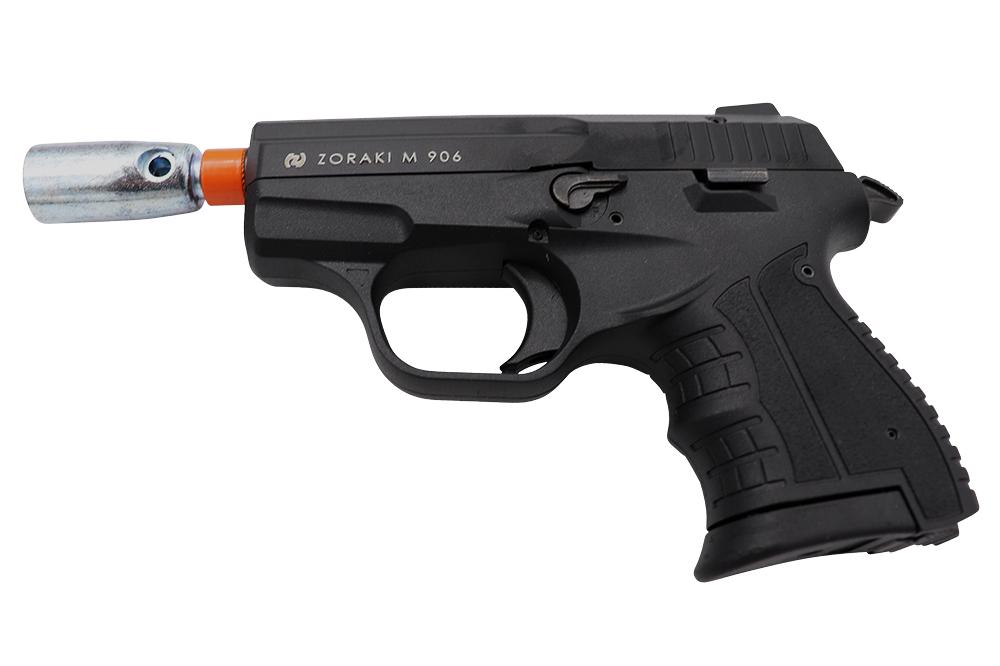 ZORAKI M906 GAS & SIGNAL, BLANK PISTOL, BLACK