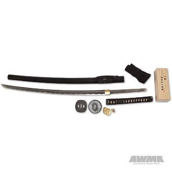 Masahiro Handforged Katana Assembly Kit - Black, 145901