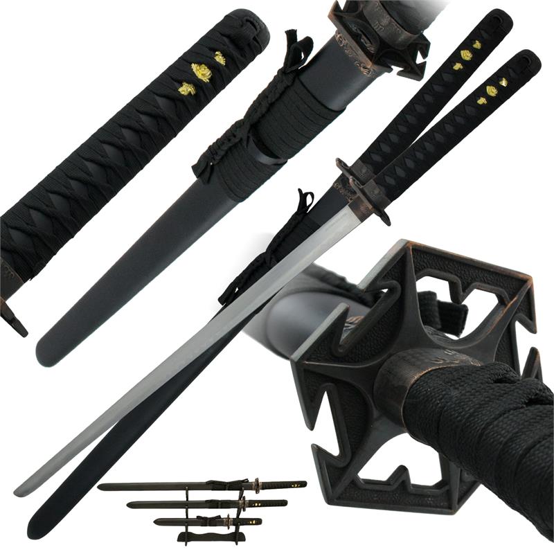 Bronze Demon Katana Set Samurai Sword