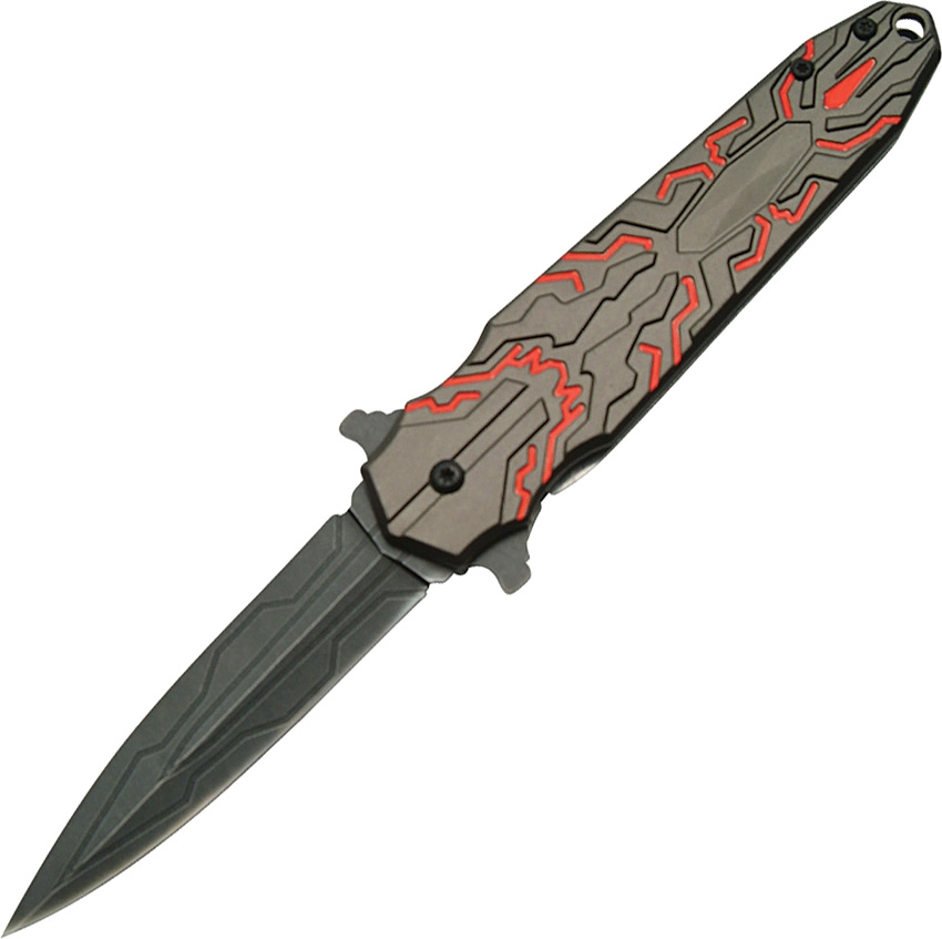 China Made CN300347RD Transform II Linerlock A/O Knife