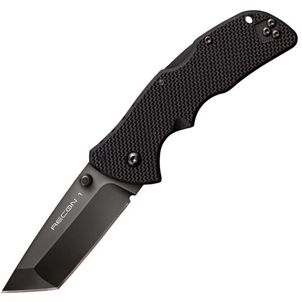 Cold Steel 27TMCT Mini Recon 1, Black G10 Handle