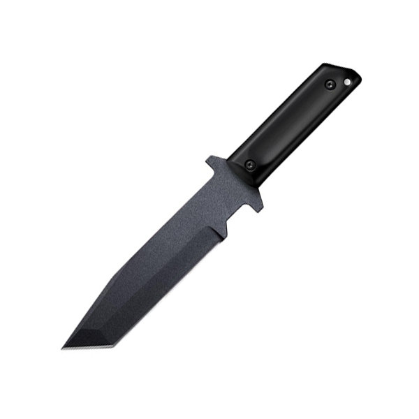 Cold Steel 80PGTK G.I, Black Polypropylene Handle, Black Tanto Plain, Sheath