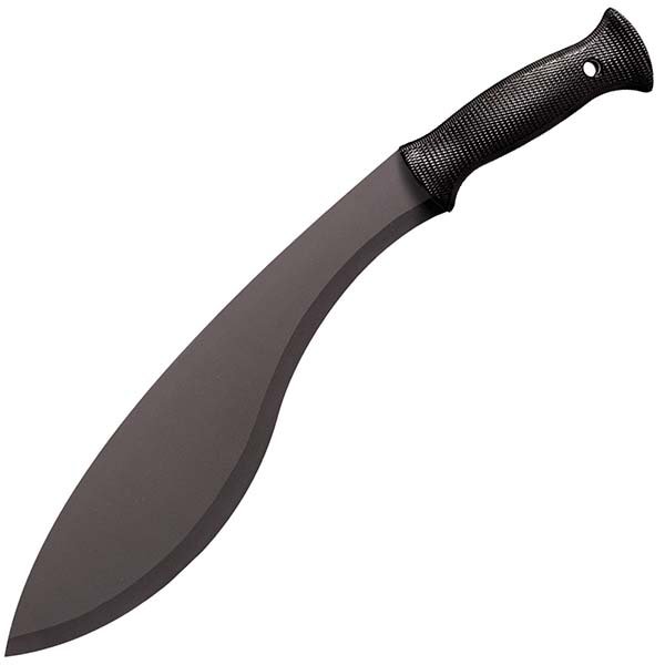 Cold Steel 97KMSZ Kukri Machete, Black Handle and Blade, Sheath