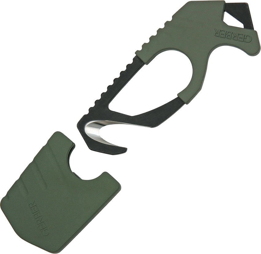 Gerber G1943 Strap Cutter Green