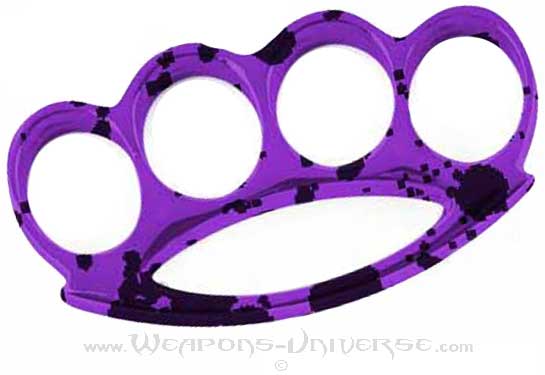 Renegade Brass Knuckles, Purple Grunge, Medium