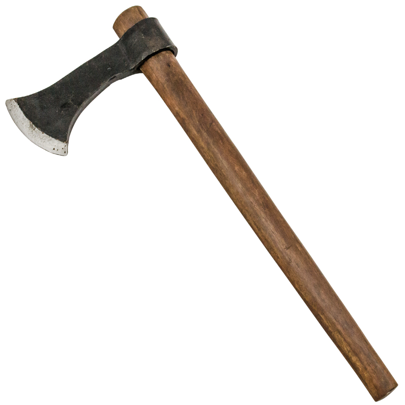 Rustic Viking Carbon Steel Ax