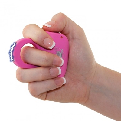 Sting Ring, 18 Million volts Stun Gun, Pink